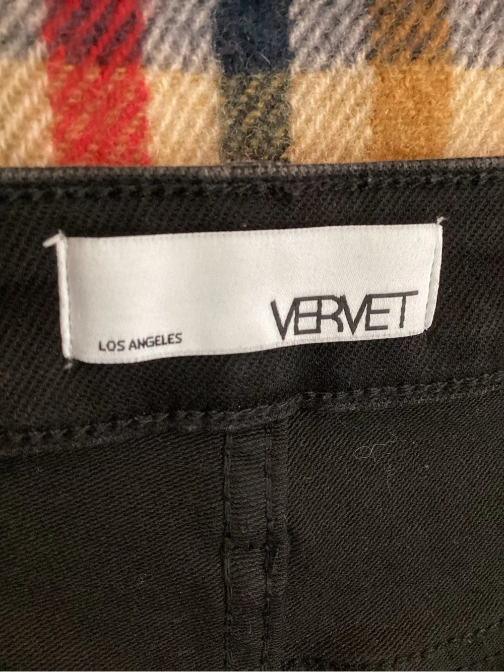 Vervet black Jean shorts women’s size medium
